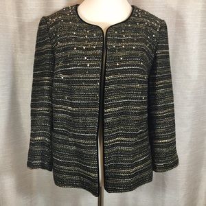 Bellatrix Tweed Dressy Blazer Jacket Woman Lg